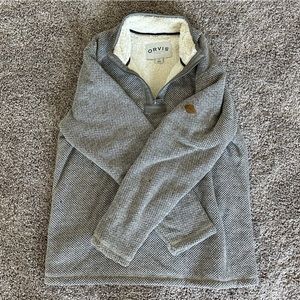 Orvis Grey Pullover